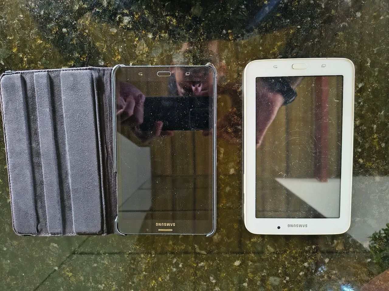 2 tablet Samsung 7 pol antigo  - Foto 2