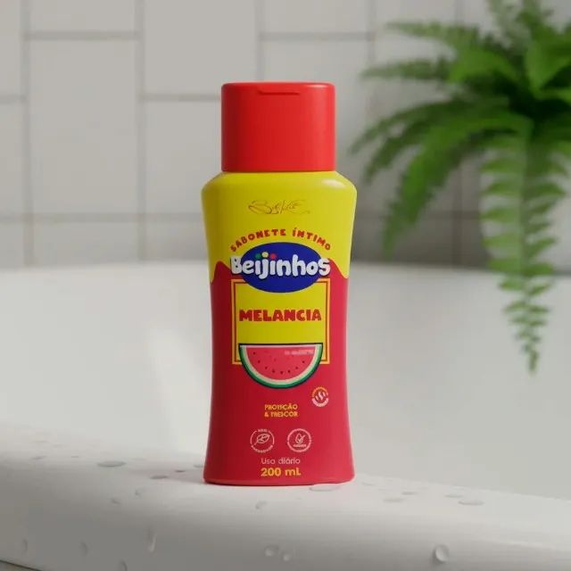 Sabonete Íntimo Beijinho Melancia Belkit 200 ml - CM0027