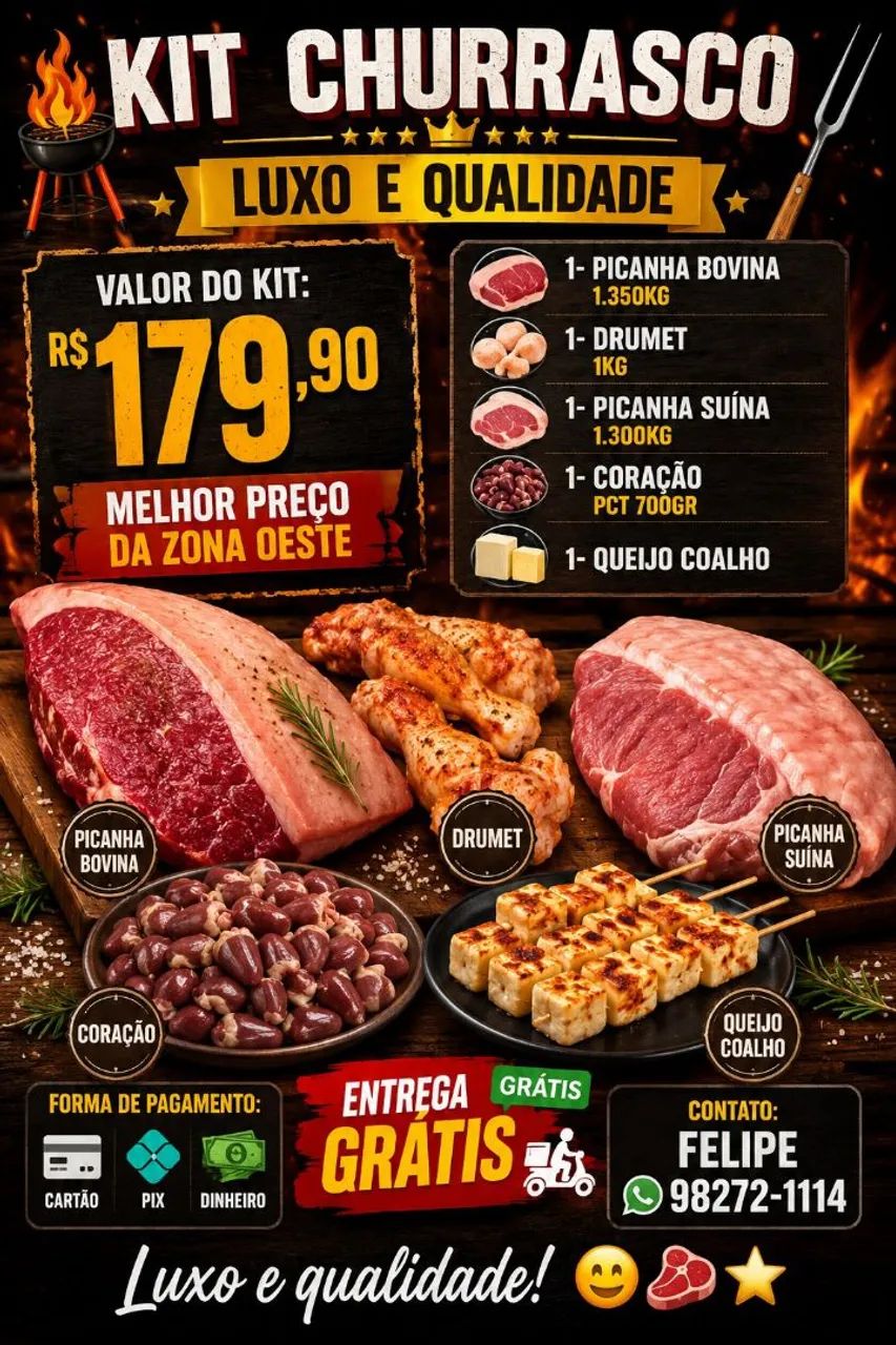 Kit churrasco  - Foto 2