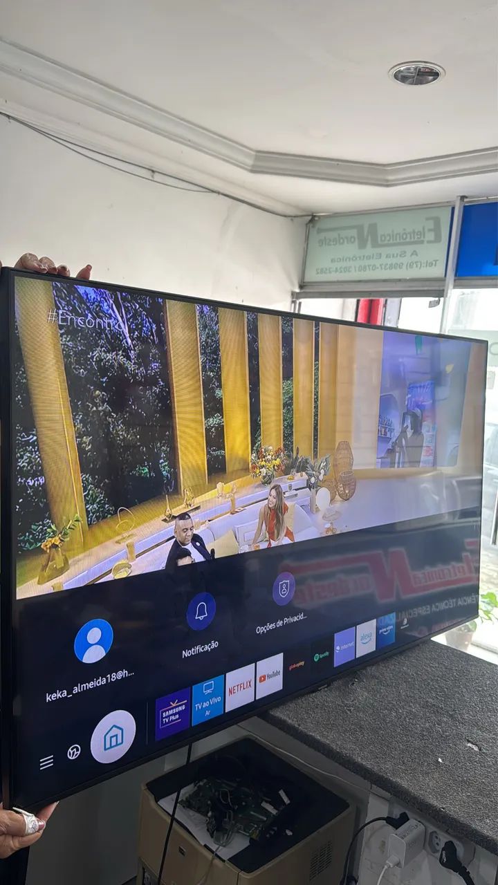 TV Samsung 50PL SMART 4k - Foto 3