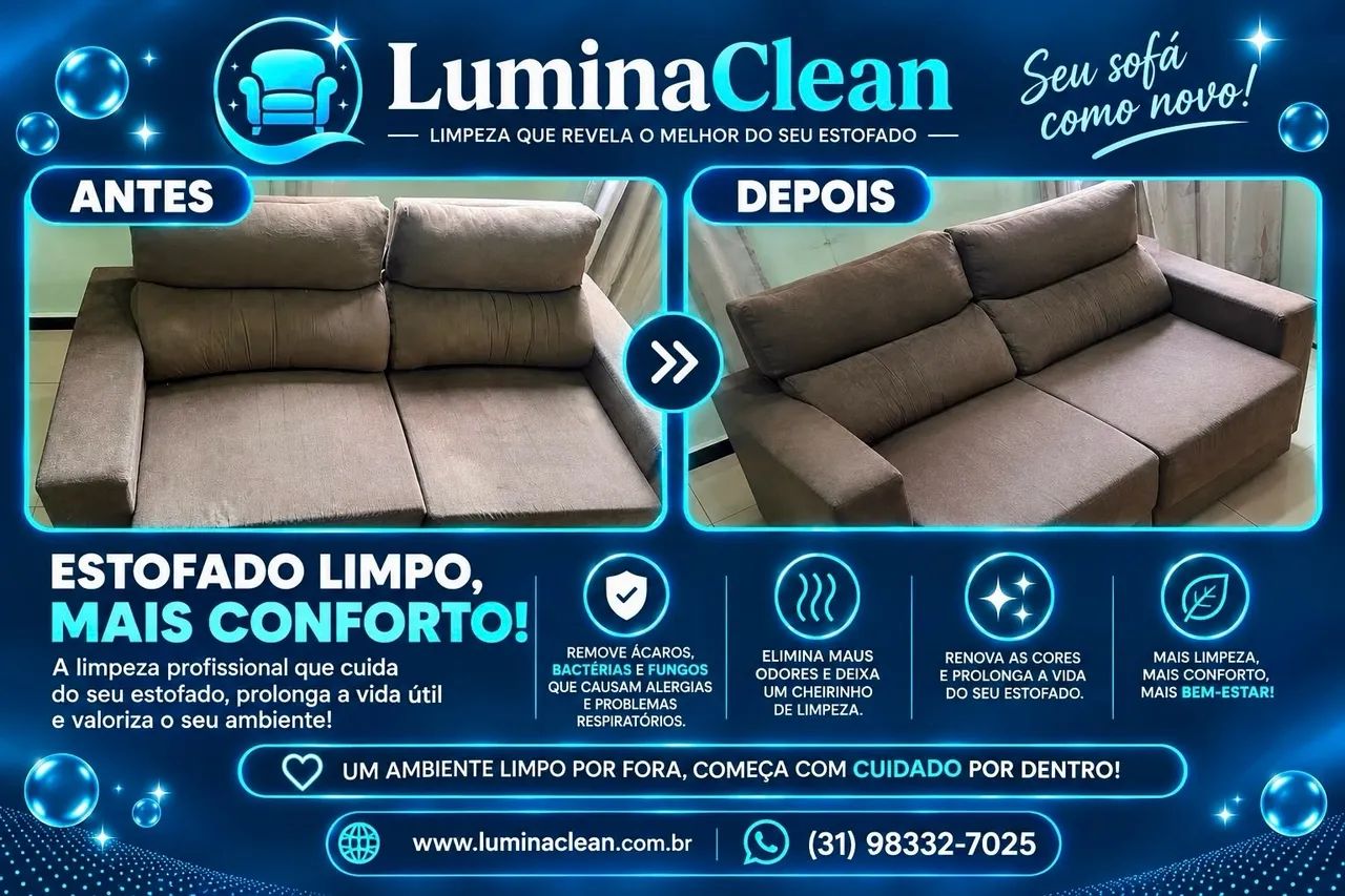 Limpeza de estofados