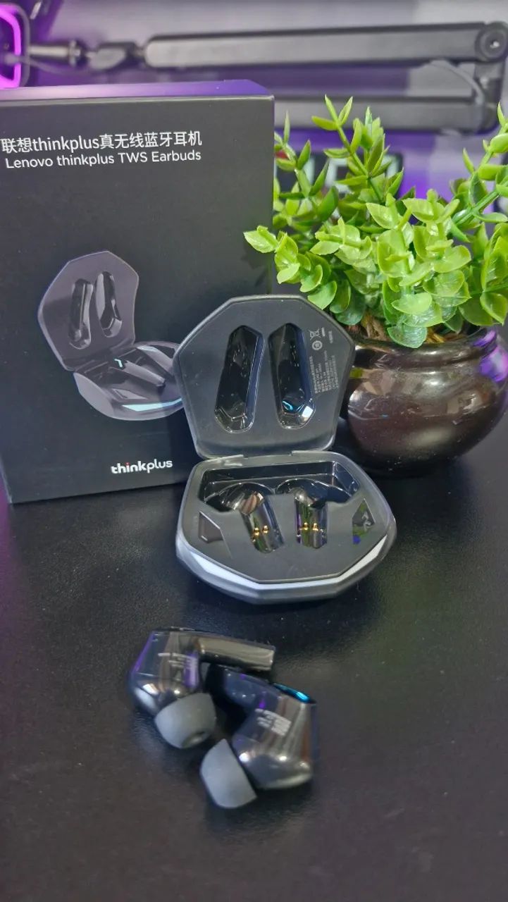Fone Gamer Lenovo GM2 Pro Bluetooth 5.3 - Sem Delay (Preto) - Foto 3