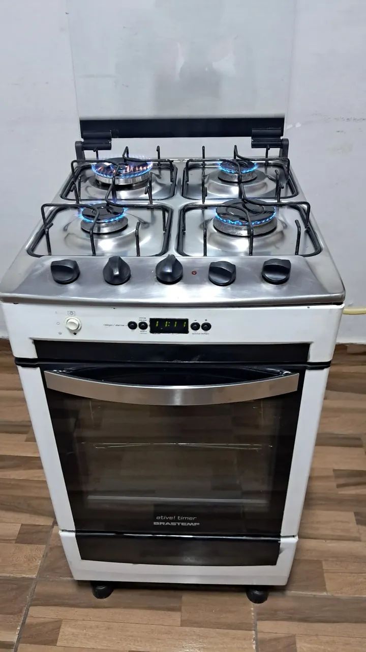Fogão Brastemp 4 bocas automático com grill ((Entrego))