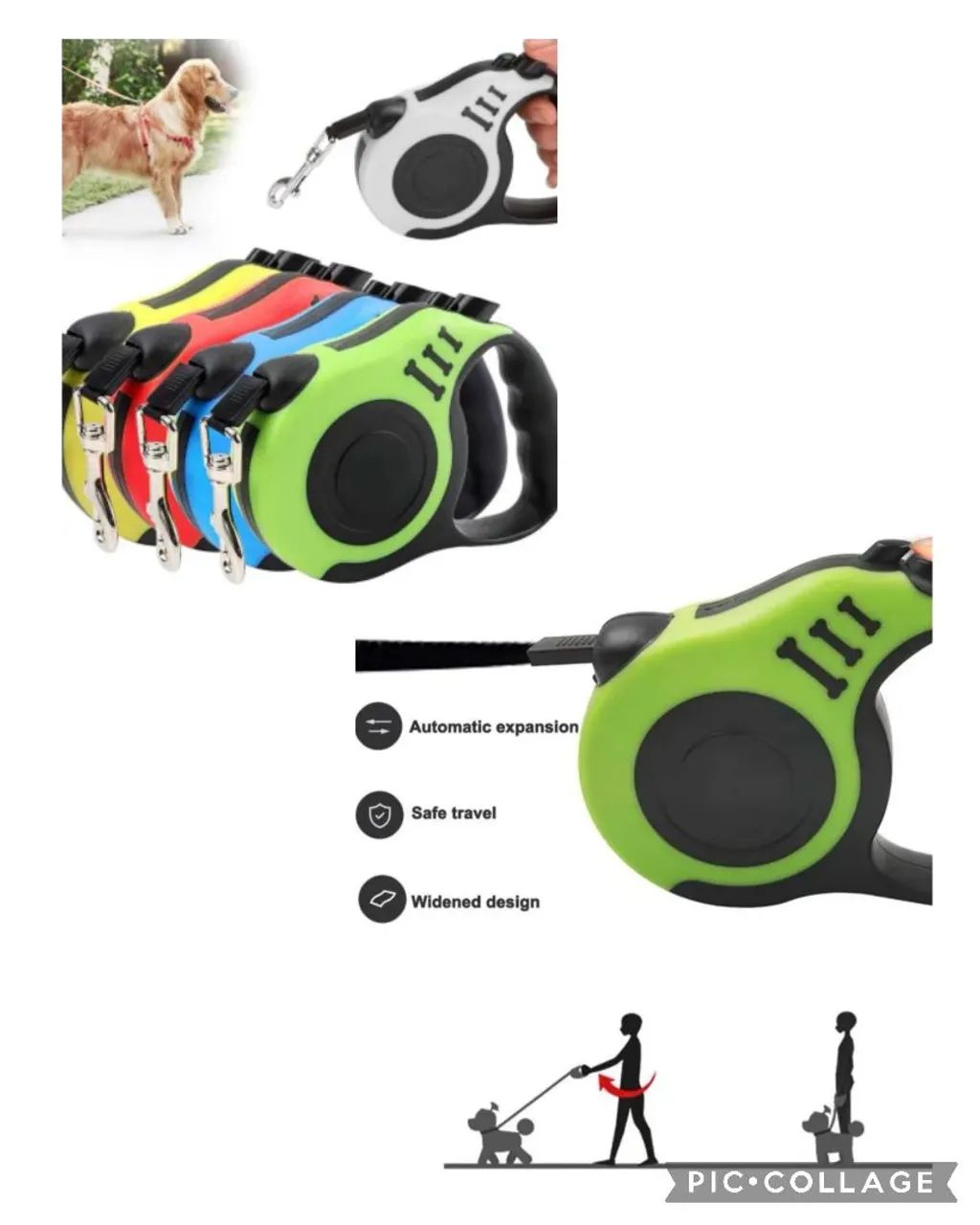 GUIA/COLEIRA PARA PETS - Foto 3