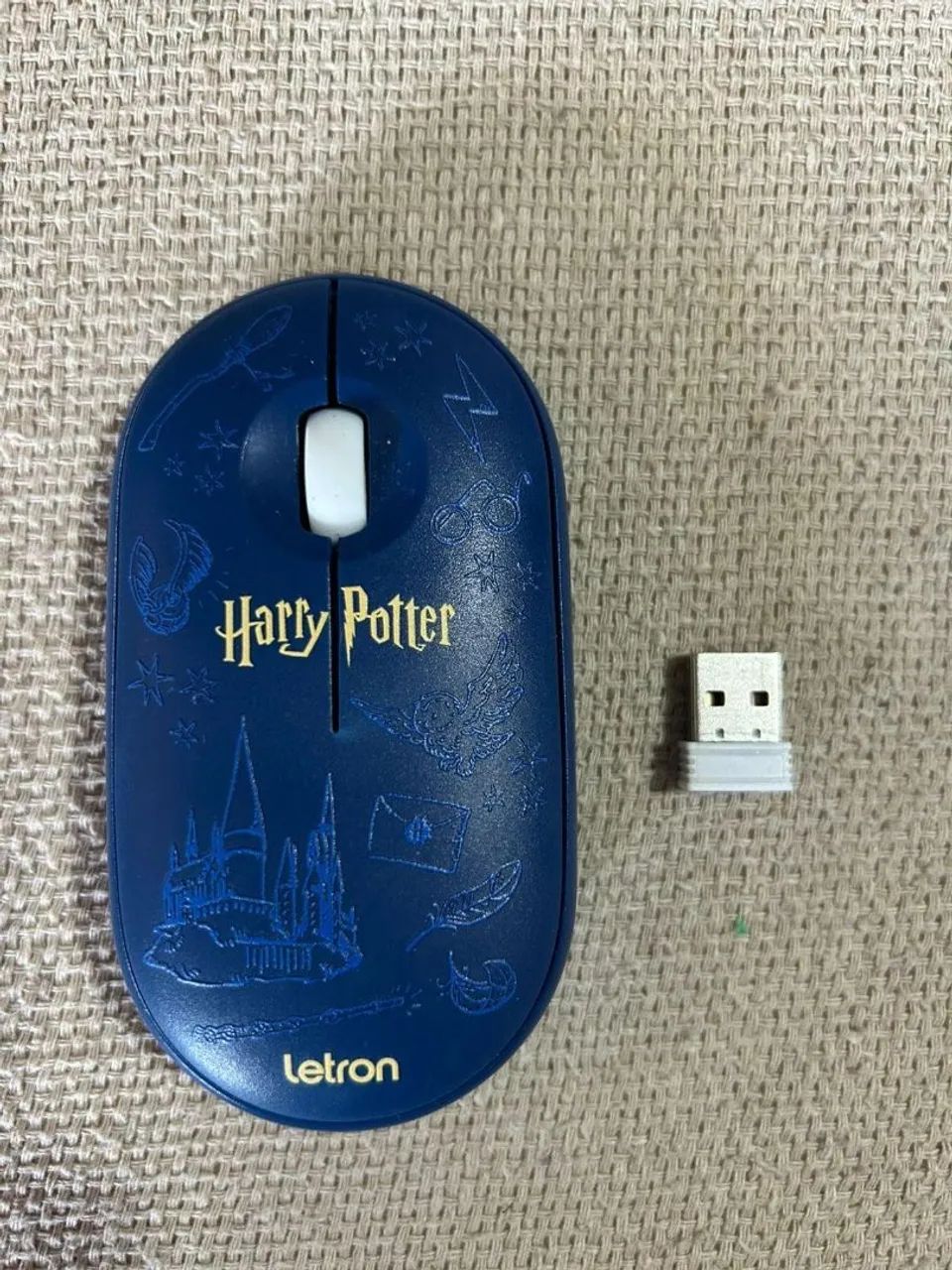 Teclado e Mouse Sem Fio Harry Potter Letron Bluetooth/Wireless - Sem Uso - Foto 5