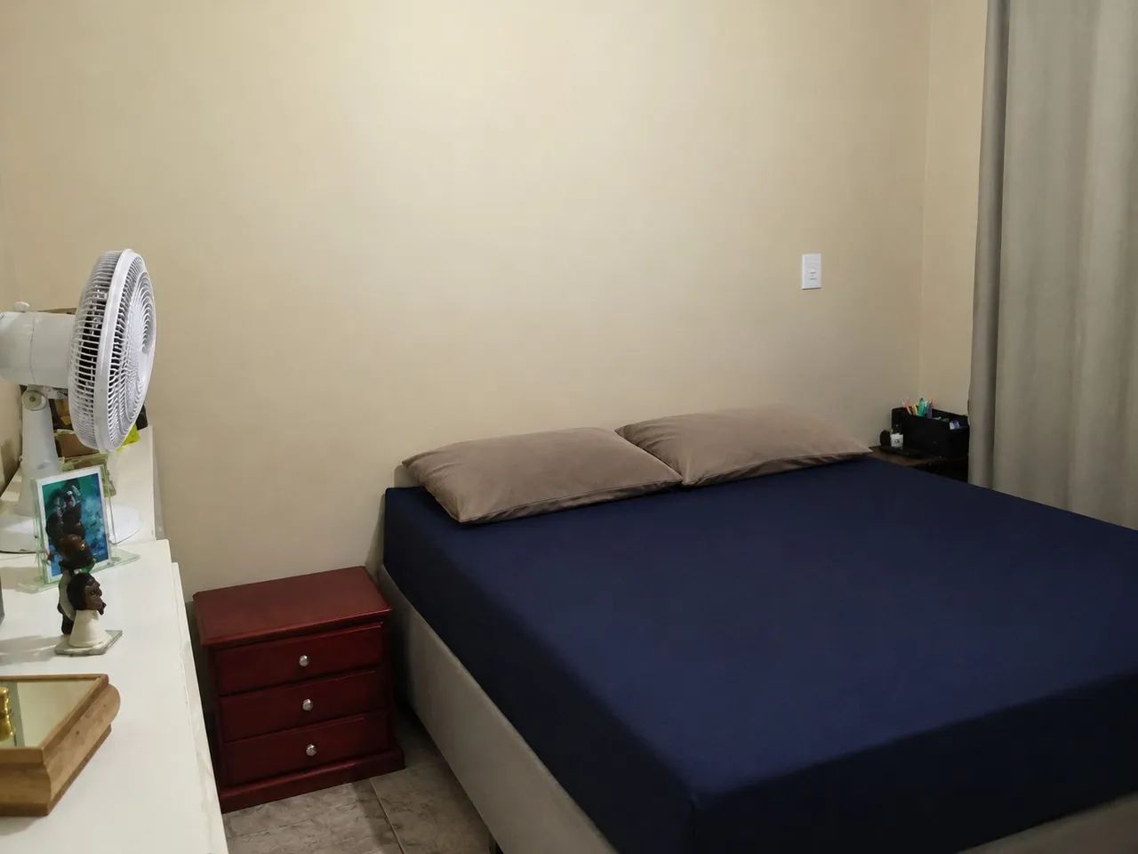 Cama box queen e colchão Ortobom  - Foto 2