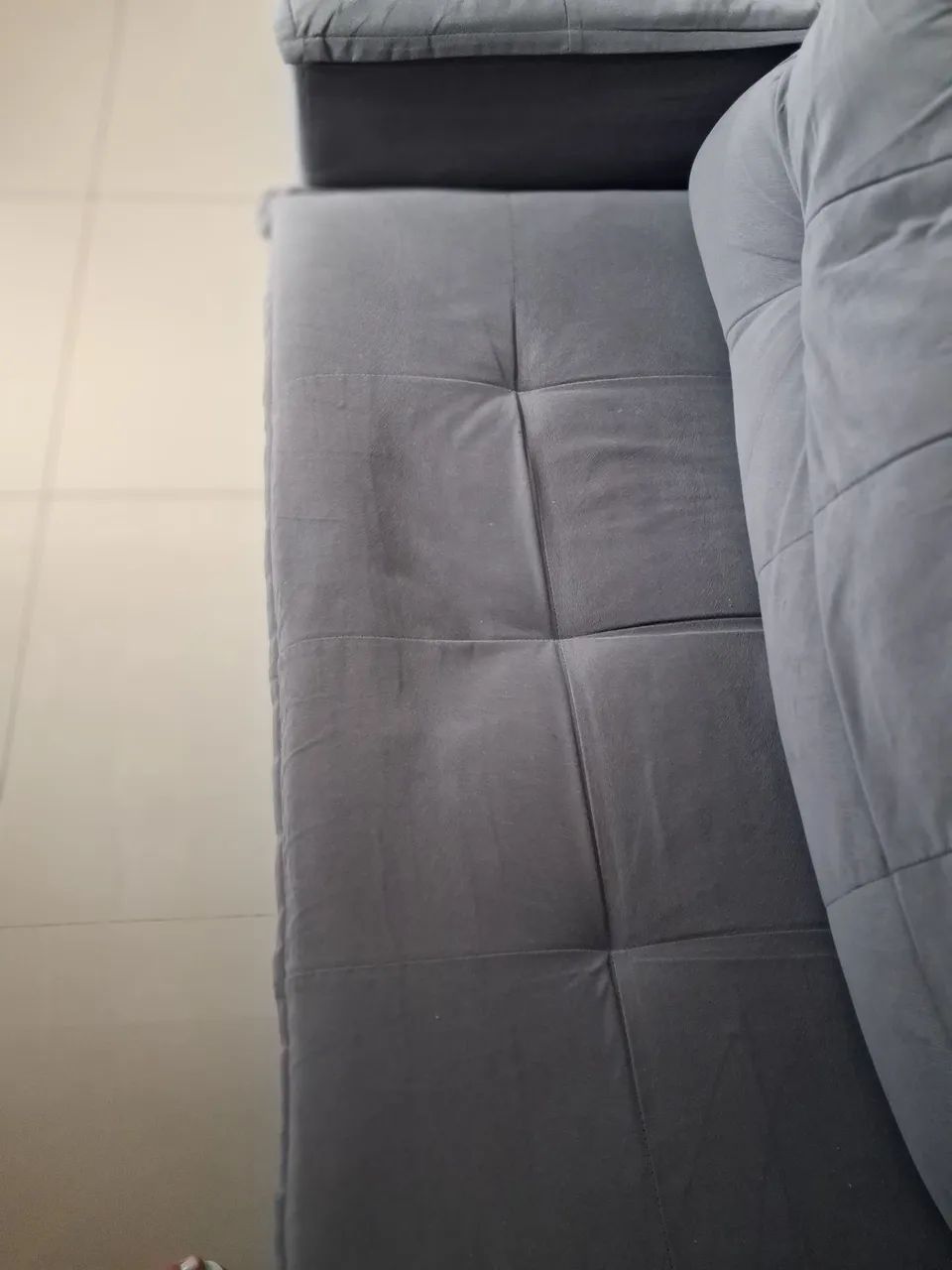 Sofá suede 3 metros  - Foto 3