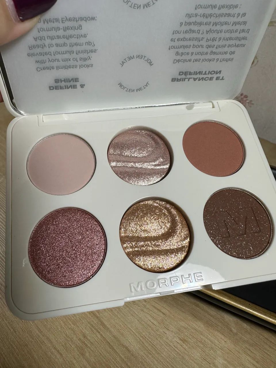 Kit Morphe - blush e sombra - Foto 2