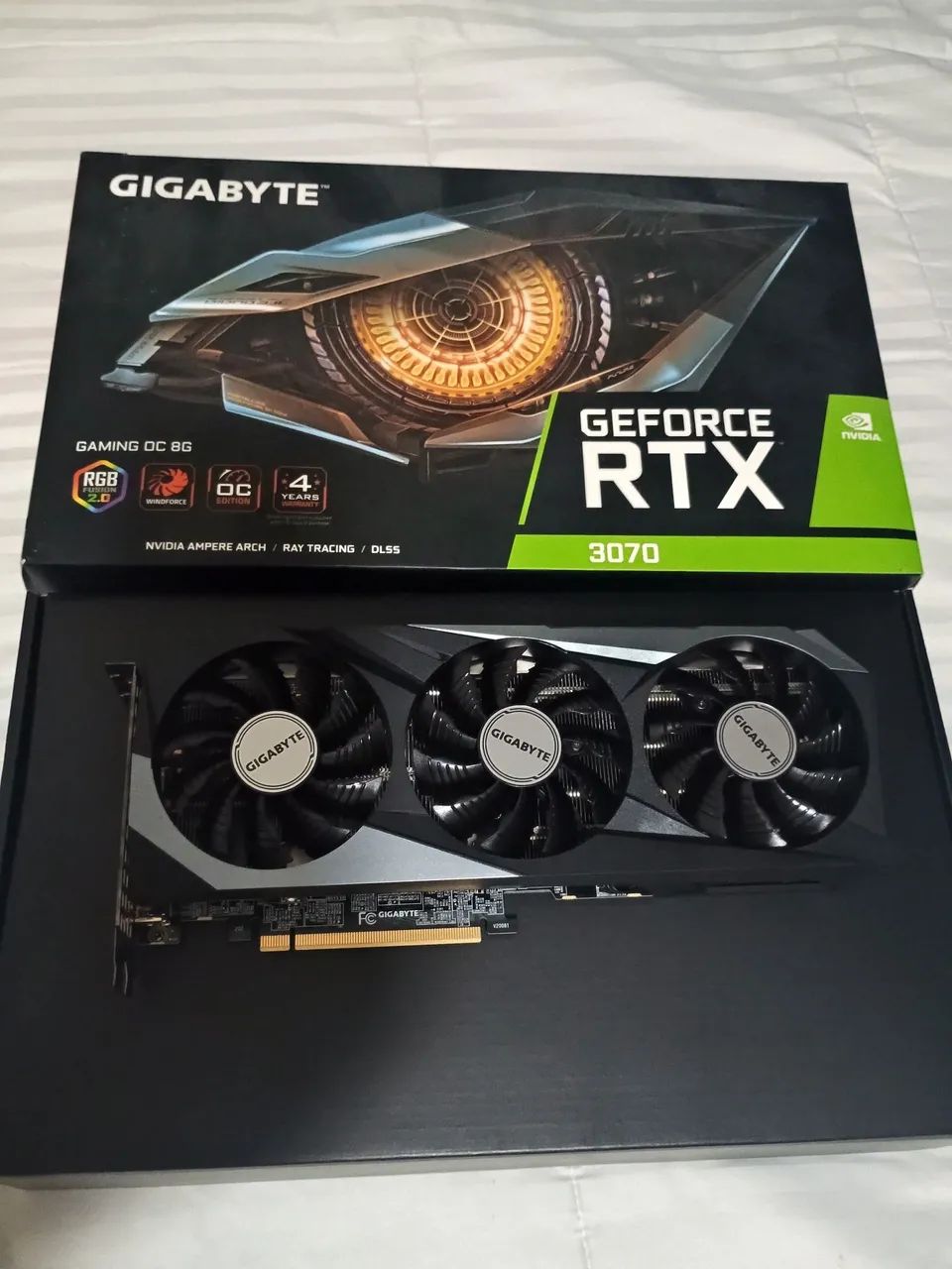 Placa de Video Geforce RTX 3070 8GB