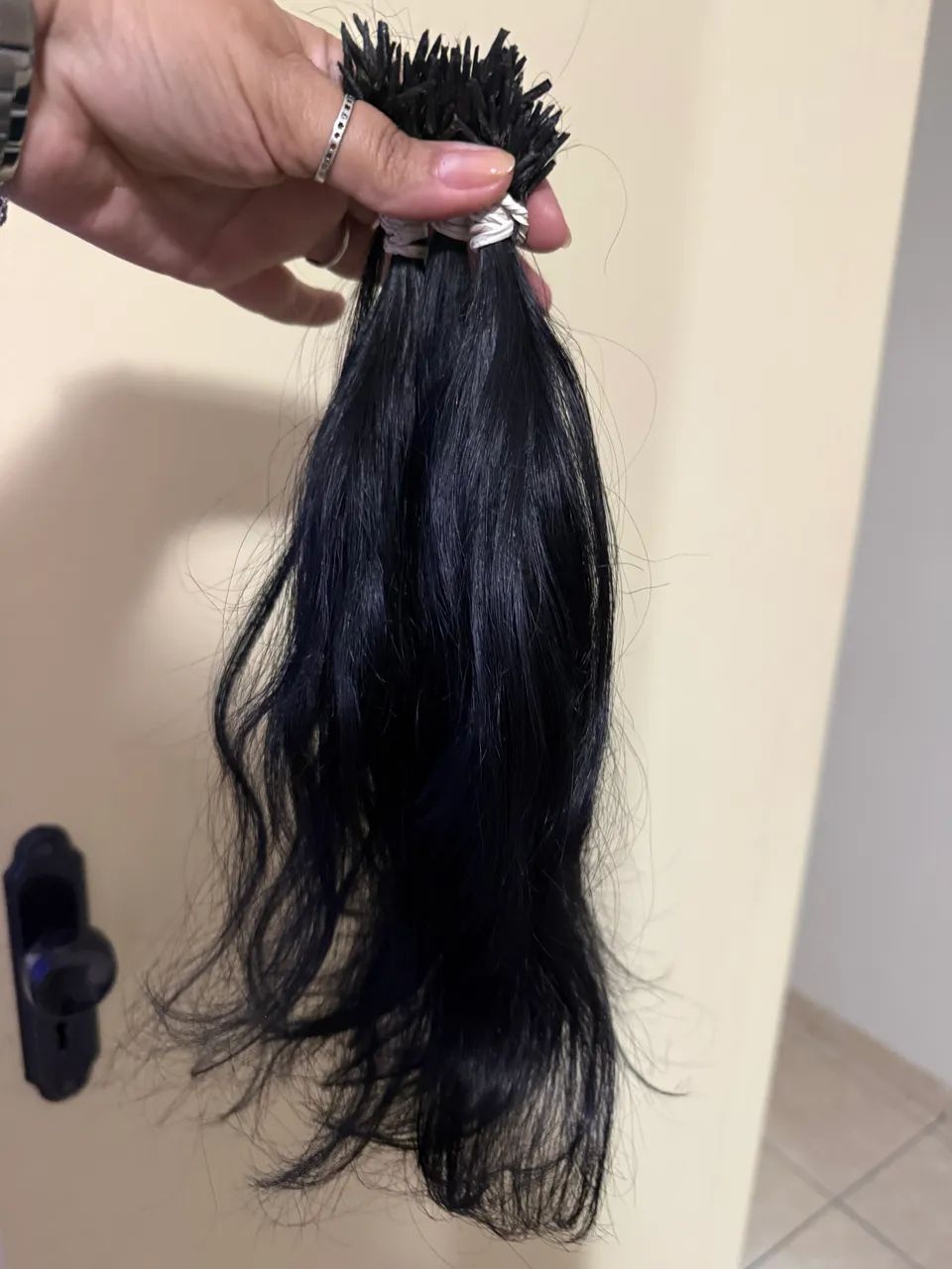 Cabelo mega hair 35cm liso ondulado  - Foto 3