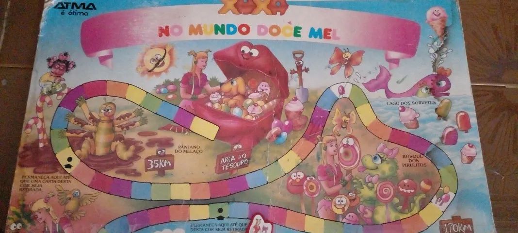 Jogo de  tabuleiro antigo da Xuxa  - Foto 4