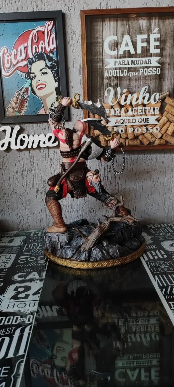 Kratos God of War - action figue - Foto 4
