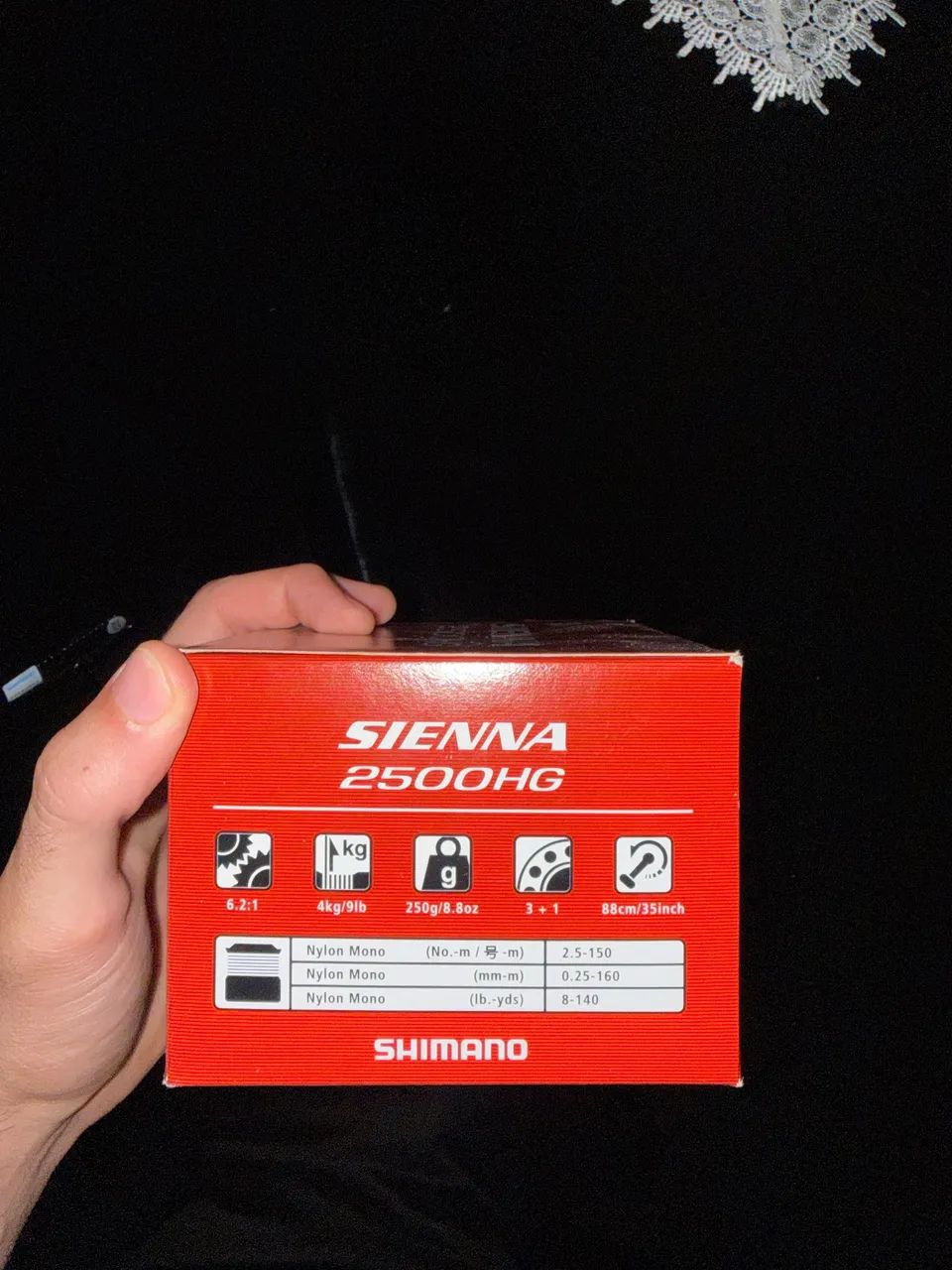 Molinete Shimano sienna 2500HG - Foto 4