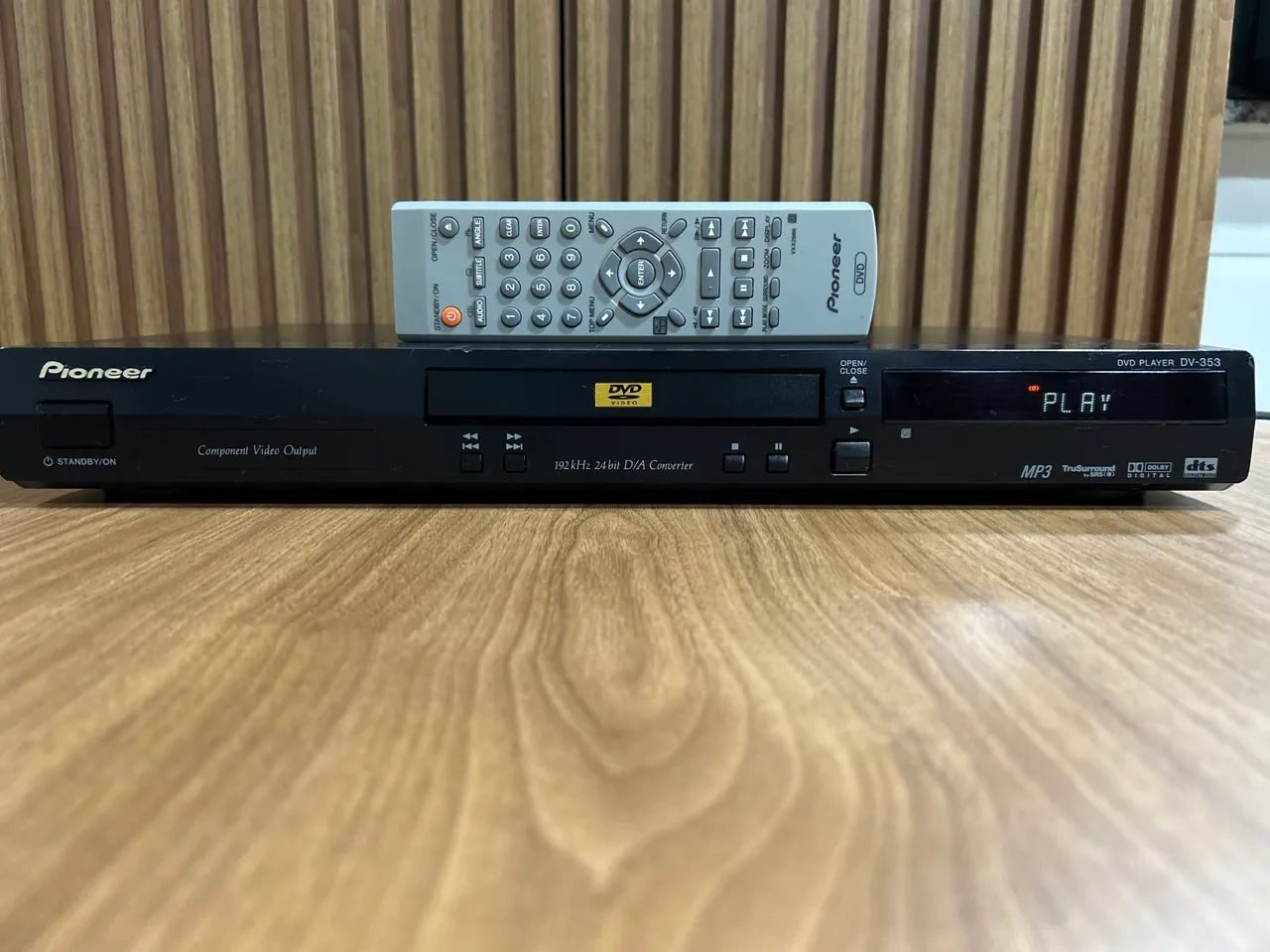 CD / DVD Pioneer DV 353 - Funcionando 