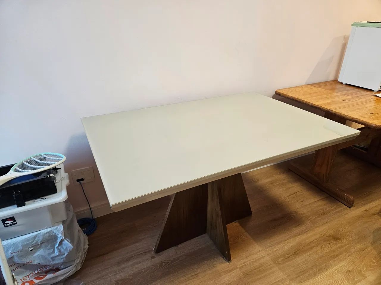 Mesa Jantar Tampo Vidro 120 X 80cm - Foto 4