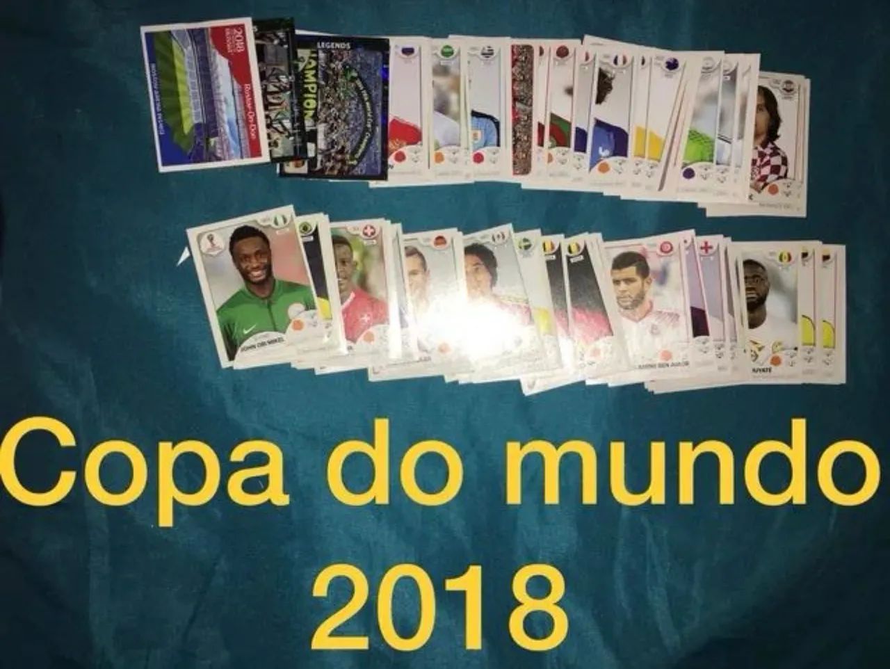 Figurinha das copas Américas e copas do mundo  - Foto 4