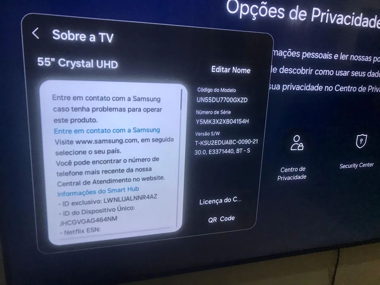 Tv Smart 55 polegadas  - Foto 4