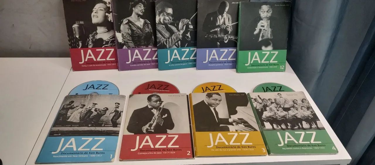 Coleção de DVD documentário jazz - Foto 2