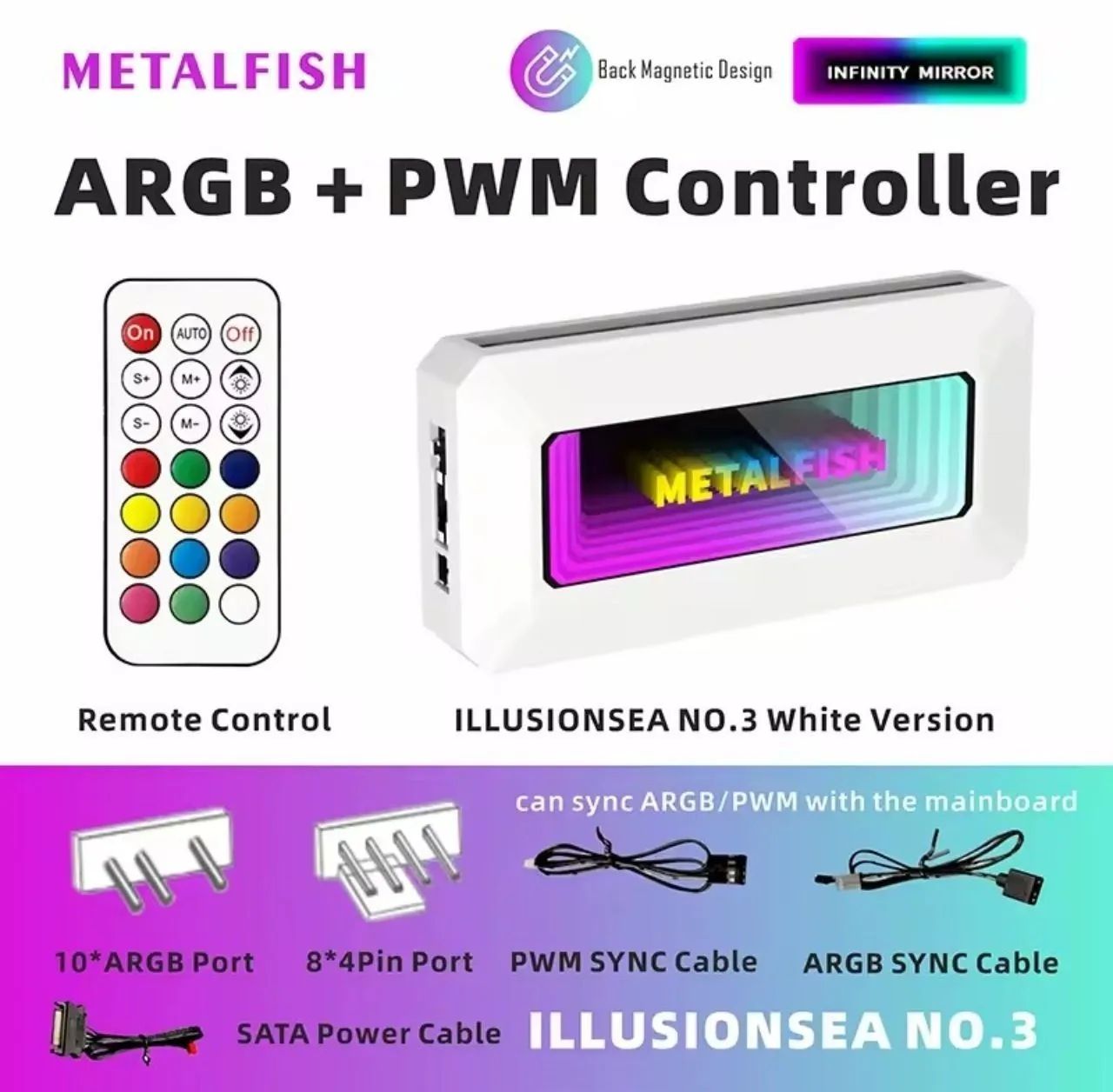 CONTROLADORA ARGB COM CONTROLE - Foto 2