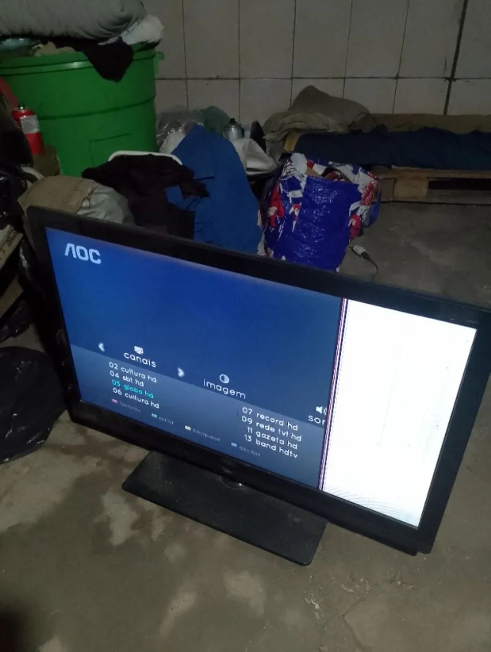 Tv AOC 32 led com conversor digital embutido. - Foto 3