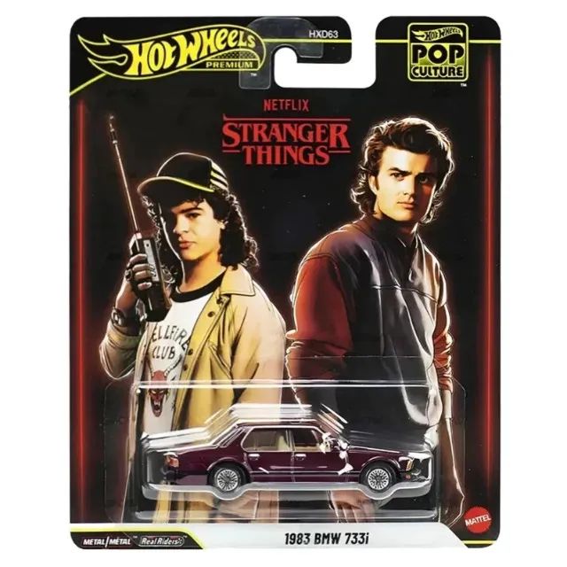 Hot Wheels Premium Stranger Things 1983 Bmw 733i - Hobbies e
