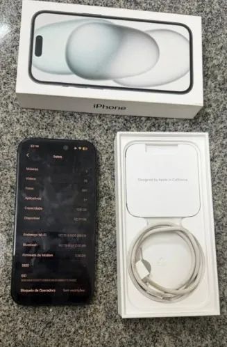 iPhone 15 128GB | Impecável, com NF e Saúde da Bateria a 96% - Foto 2