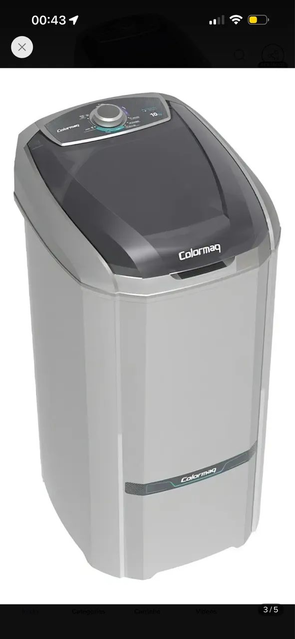 Tanquinho colormaq 10kl cinza - Foto 2