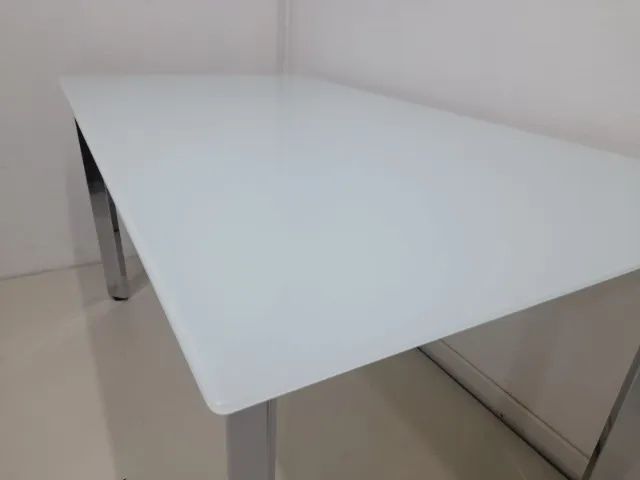 Mesa de escritório de vidro - Foto 3