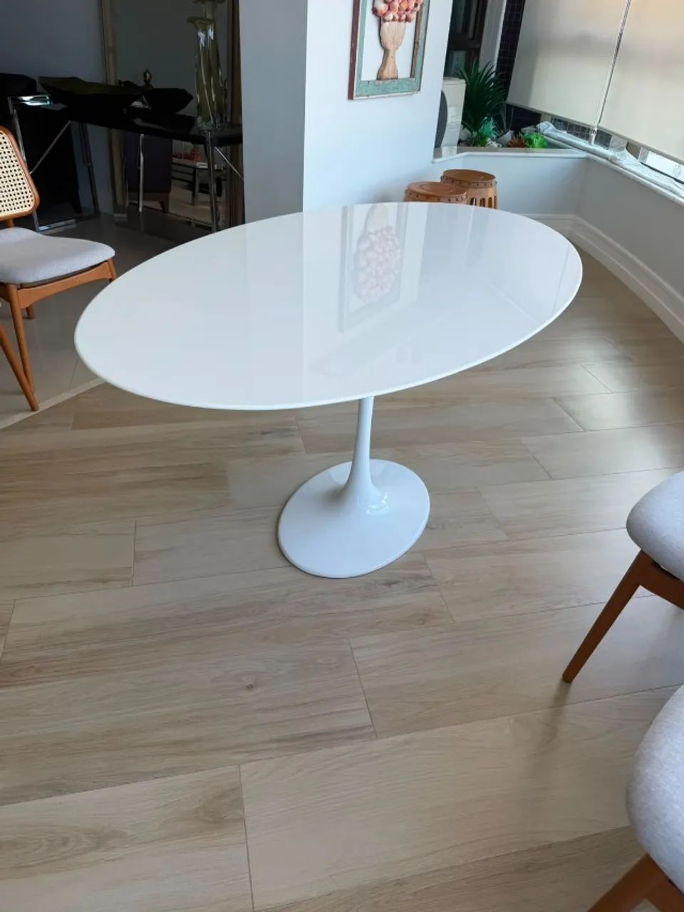 Mesa de Jantar Oval - Foto 4