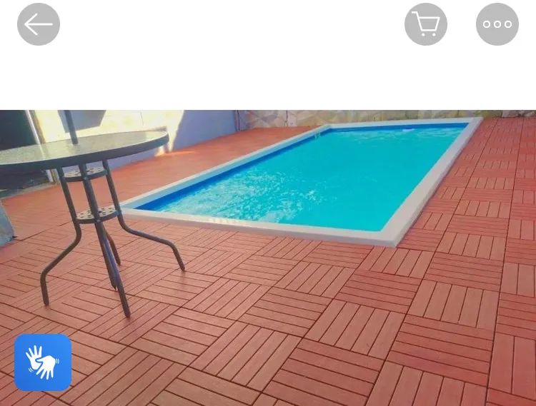 ? Piso Modular Tipo Deck - 260 Placas - Cobre 23 m² - Foto 2