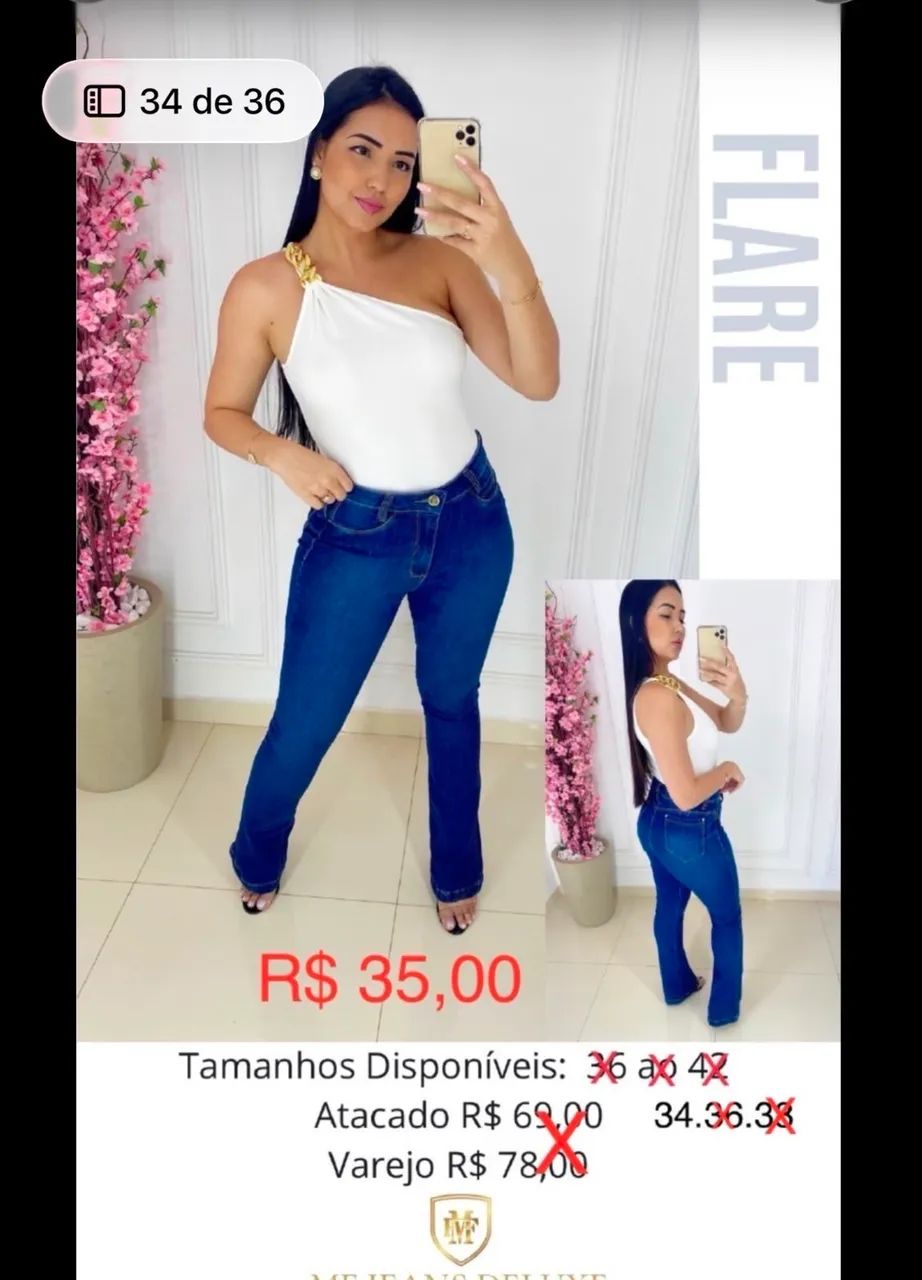 Peças/roupas Jeans atacado  - Foto 5