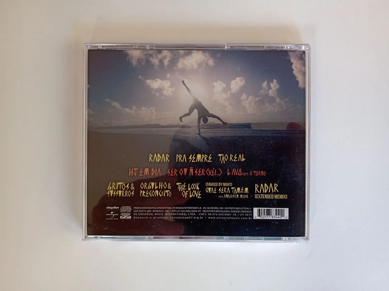 CD "Pra Sempre" (2019) - Lulu Santos | 100% original  - Foto 2