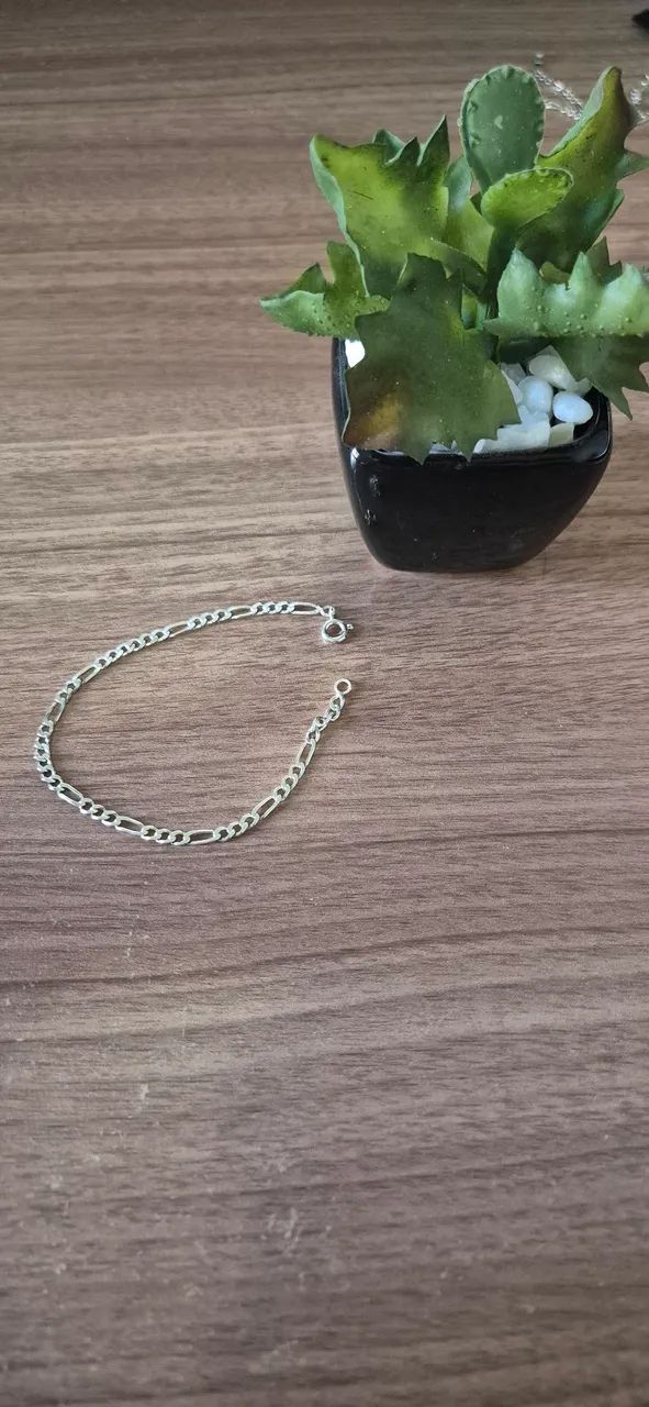 Pulseira prata 925 - Fígaro 