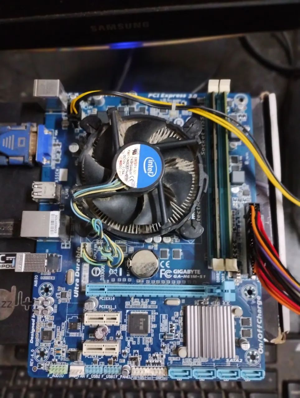 Kit PLACA MÃE PROCESSADOR I3 320 8 GB DE RAM  - Foto 4
