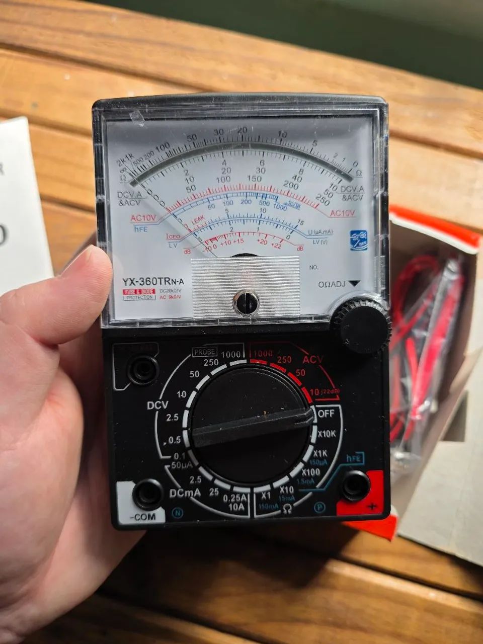 Multimetro YX 360-TR N-A Multitester