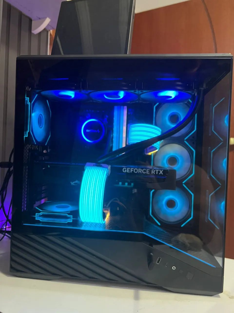 PC gamer - rtx5070 + R7 5700x3d + LianLi + 32gb - Foto 3