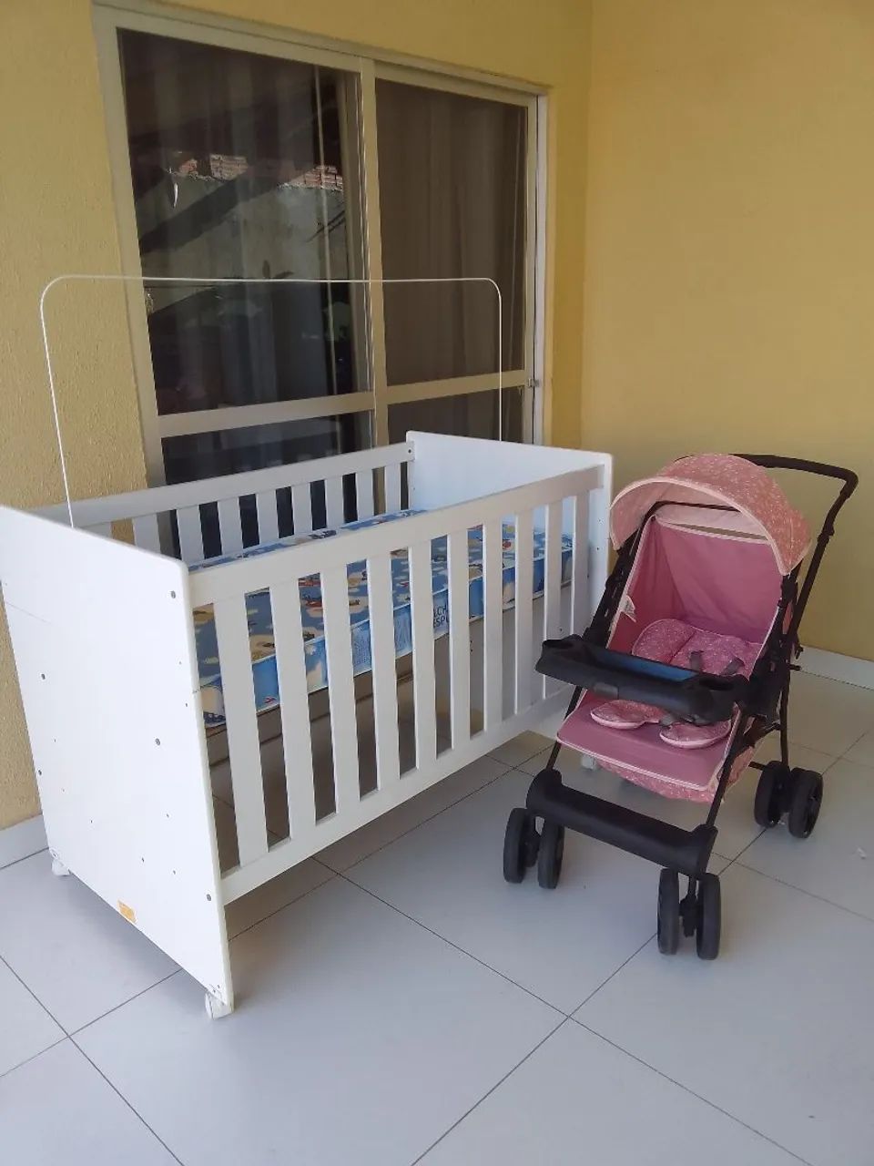 Berço e carrinho de bebê  - Foto 5