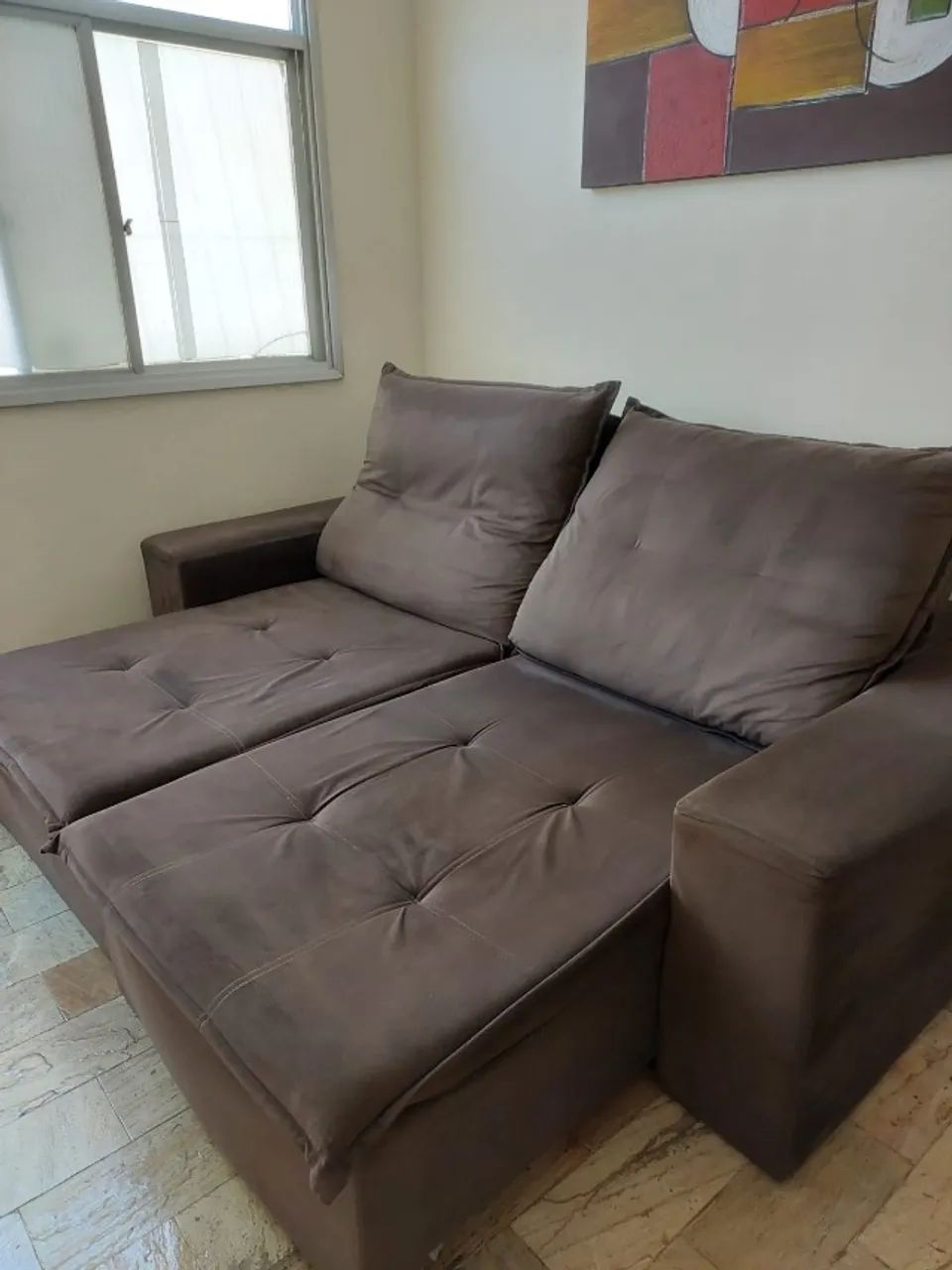 Sofá retratil semi novo TOP 