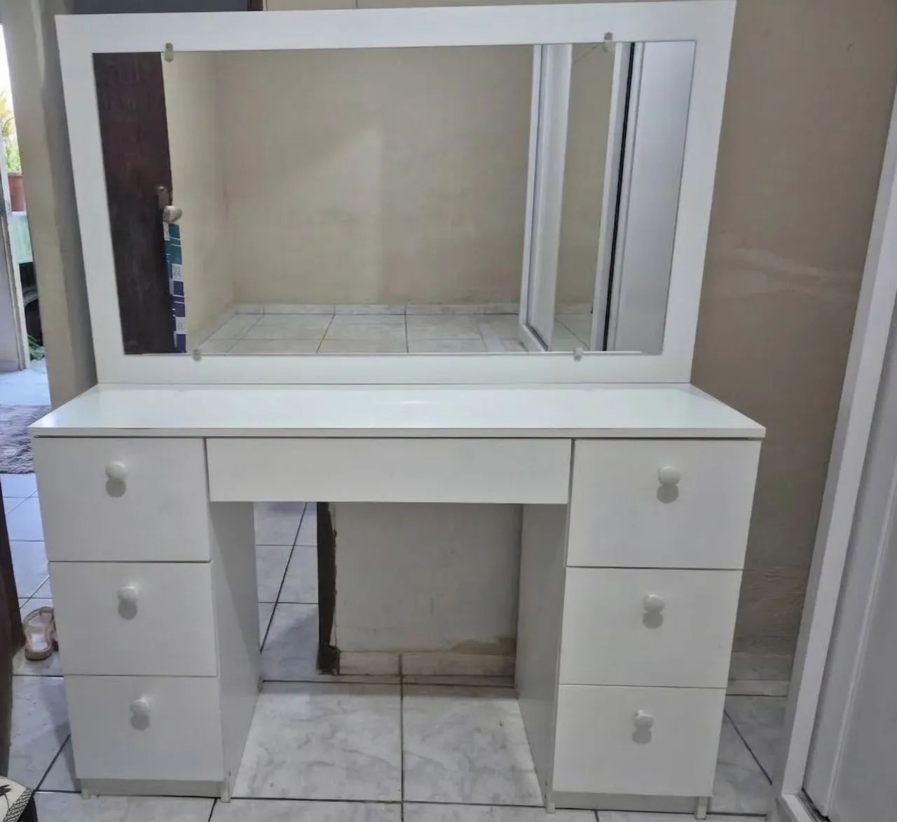 Penteadeira camarim 7 gavetas
