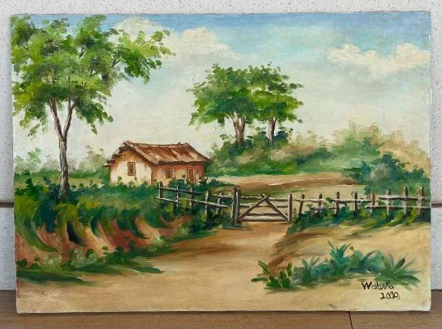 Quadros de Paisagem Óleo Sobre Tela  - Foto 4