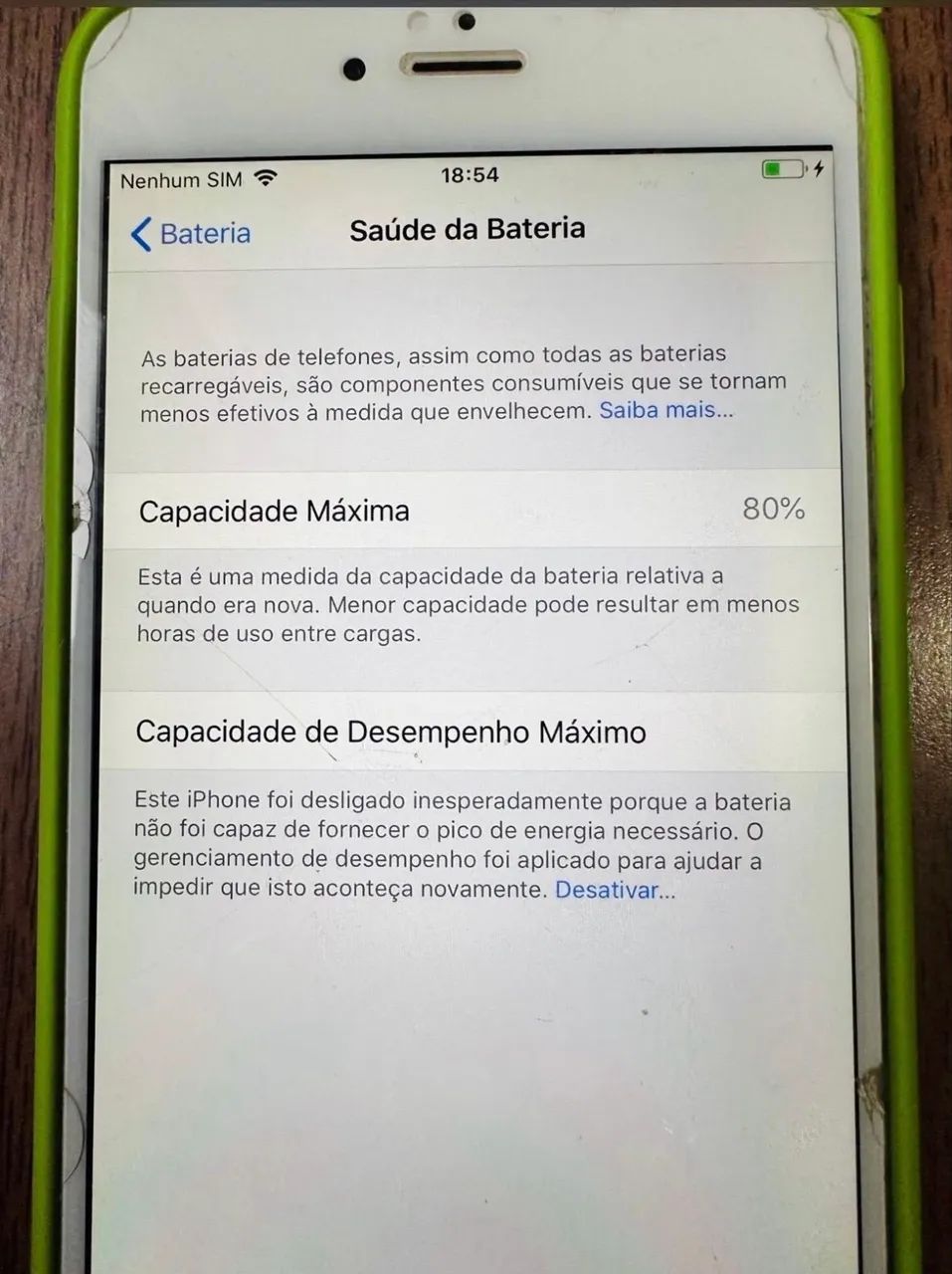 iphone 6 plus 128gb branco - Foto 2