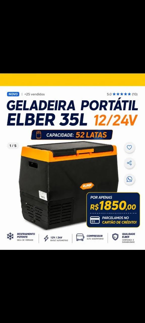 Geladeira De Cabine 