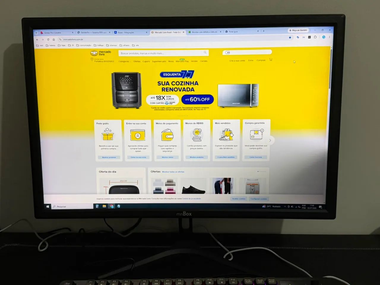Monitor 24 Polegadas