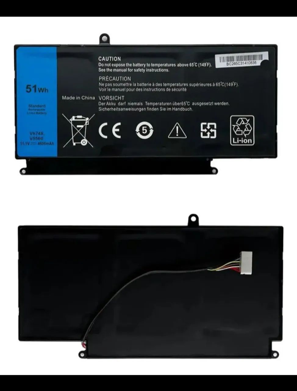 Bateria Para Notebook Dell Vostro 14-5480 P41g Vh748 11.1v - Foto 4