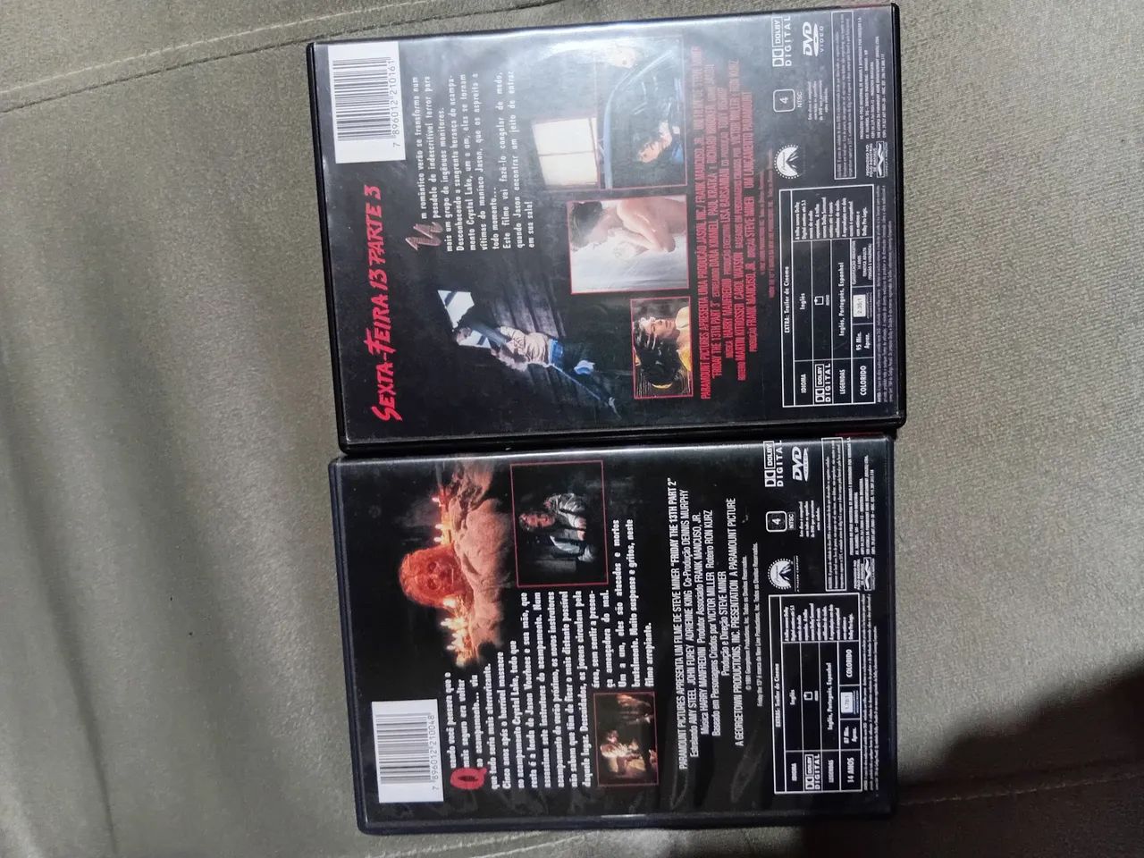 DVDs Sexta-Feira 13 parte 2 e 3 - Foto 4
