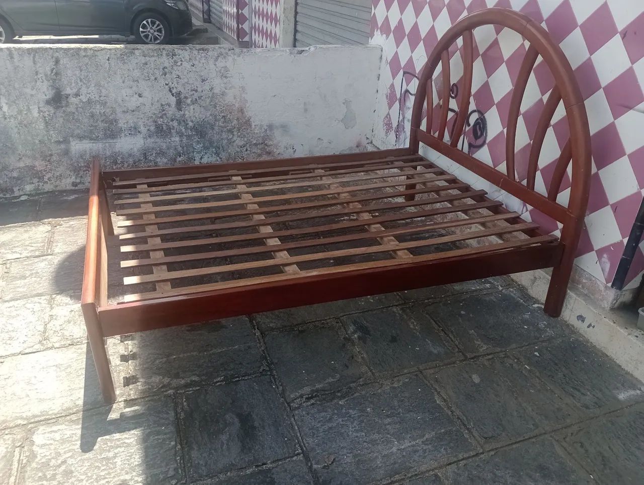 Cama Casal Madeira  - Foto 2