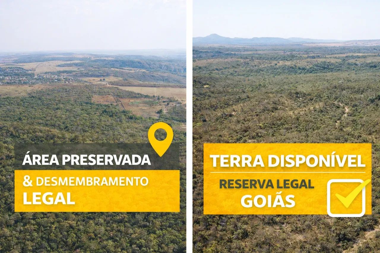 [ Reserva Legal em Goiás  A partir de 3 Alqueires. Léia o Anúncio % - Foto 4