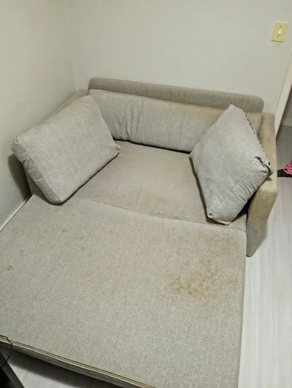 Sofá cama em tecido  - Foto 2