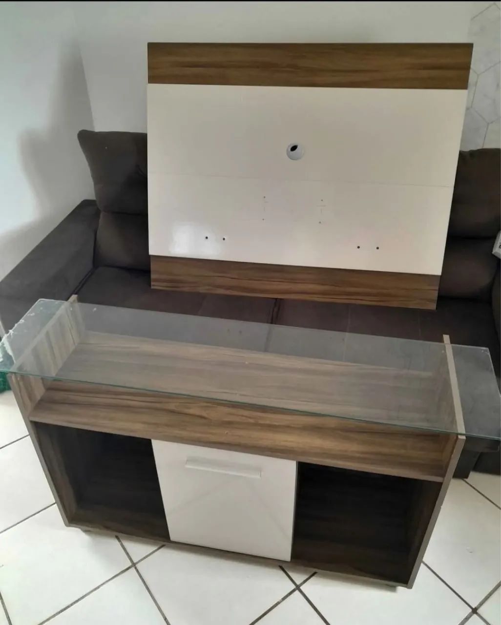 Raquer com painel de TV - Foto 2