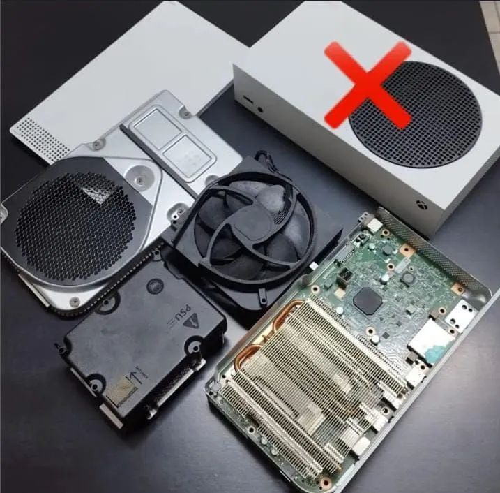 Peças Xbox Series S - Componentes Internos